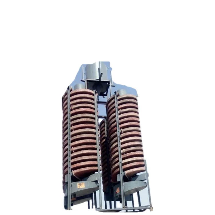 Китайский завод, Сертификат ISO, низкая цена, Гравитационный концентратор, обогащение желоба, спиральный разделитель для горной руды