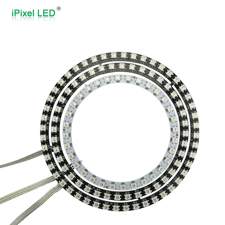
dc5v LED rgb led Pixel ring light outer diameters 12mm, 32mm, 52mm, 72mm, 92mm, 112mm,132mm, 152mm, 172m 