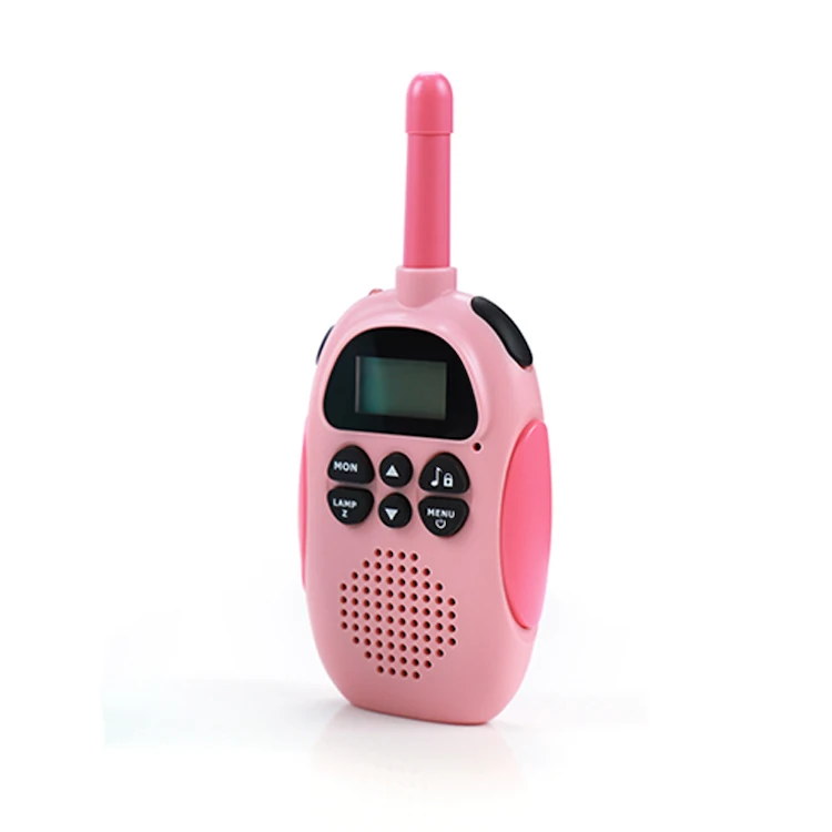 Handheld Mini Kids Transceiver Children 3km Range 2 Way Radio Lanyard Interphone Toy Talkie-walkie for Children