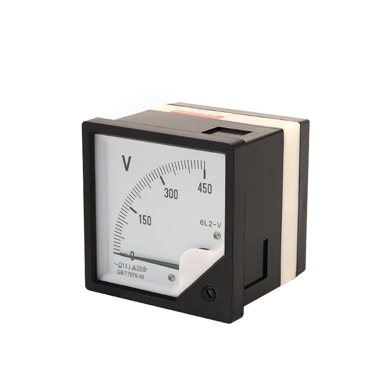 6L2 Pointer ammeter 150A and voltmeter 450V  used for current and voltage measurement
