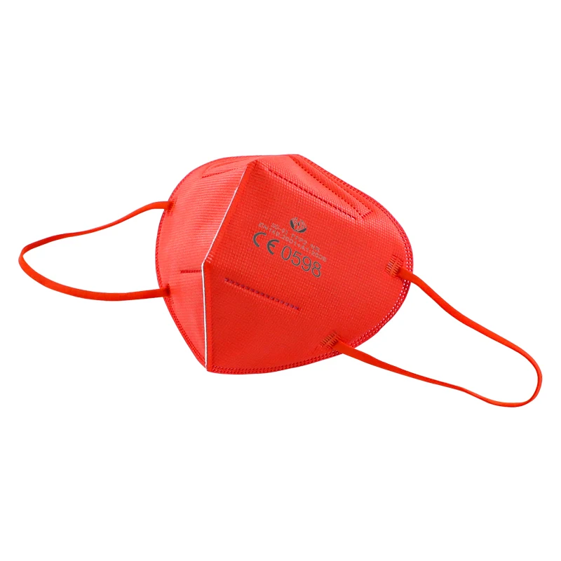 FFP1 FFP2 FFP3 Masks EN149 5Plys Non Woven Fabric FFP3 Respirator Masque KN95 Black For Adult