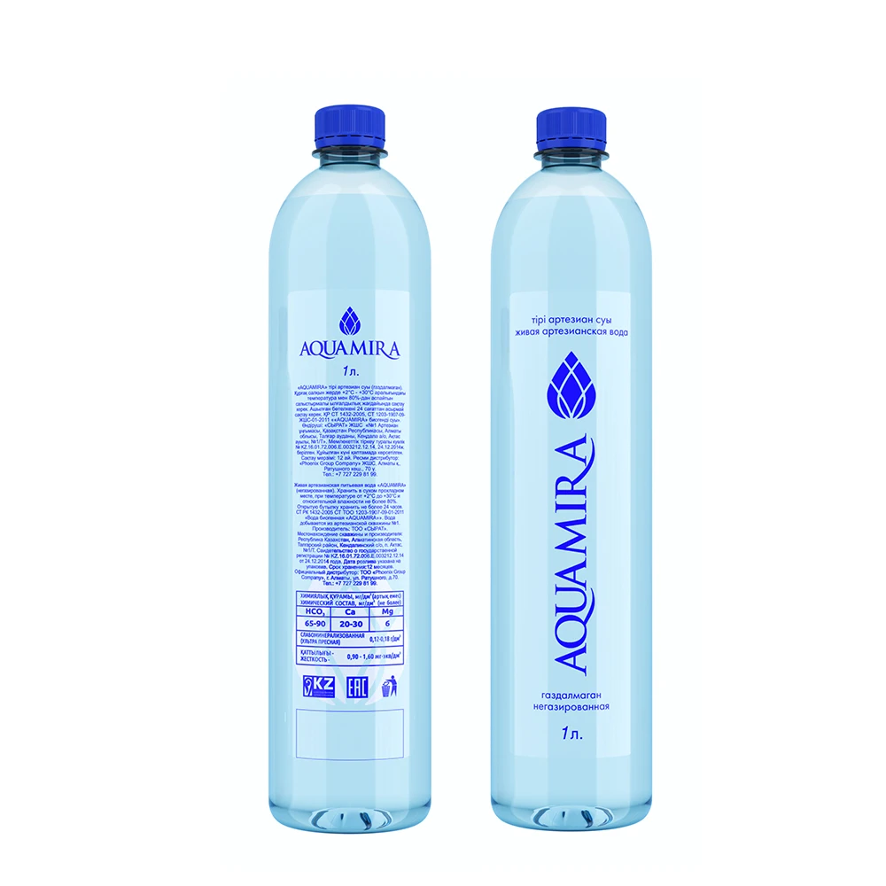 
Great Kazakhstan Brands 1000ml Cleaning Mineral Water In Bottle 