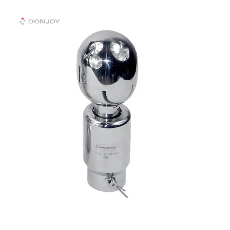 DONJOY SS304 316L бак распылитель воды сопло санитарный ротационный шарик очищающий для пищи и напитков