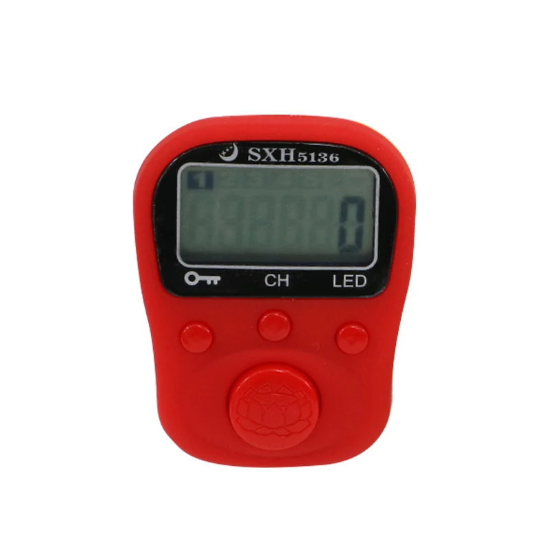 Factory wholesale Muslim Lcd finger Tasbih Digital Tally Counter Digital Beads counter