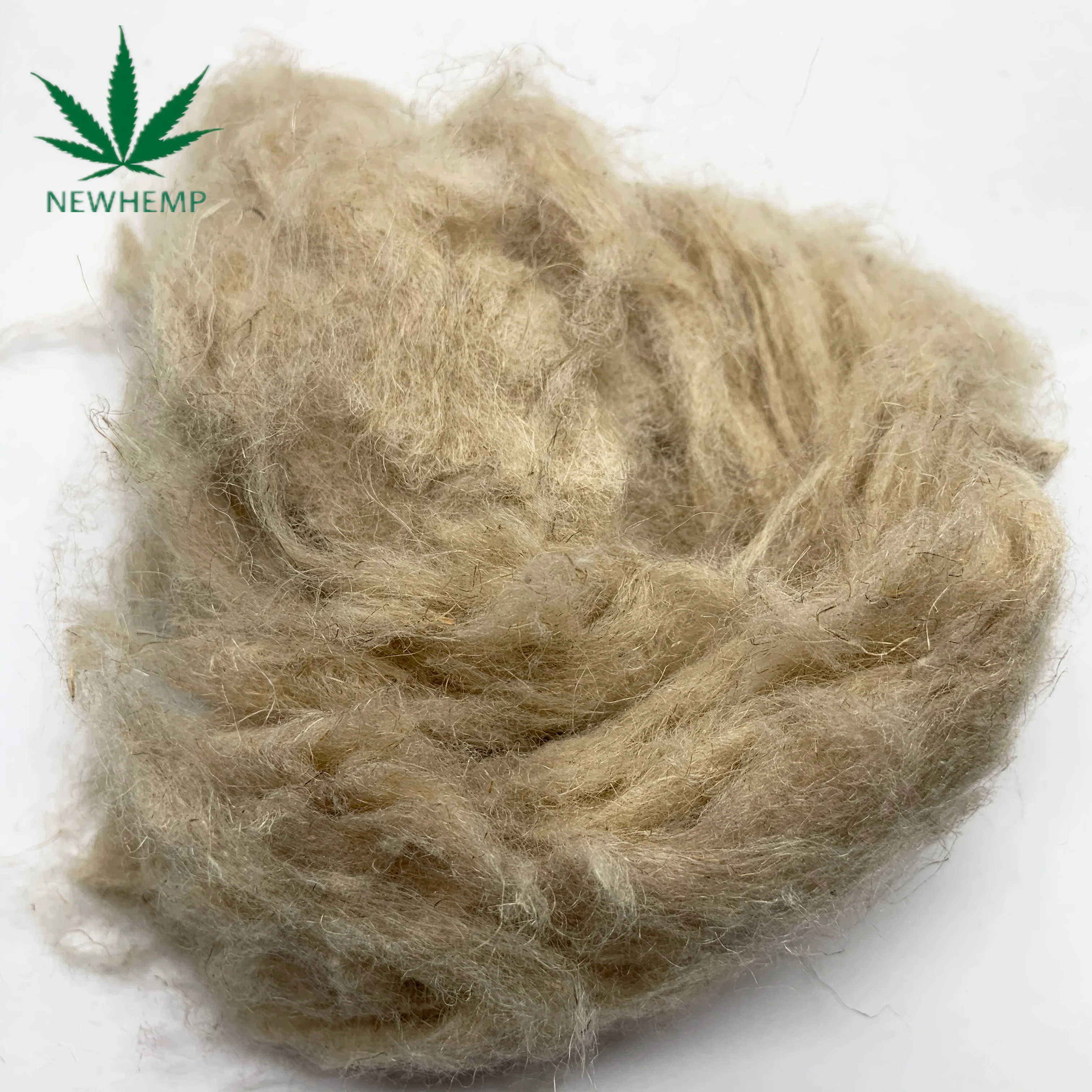 
Natural color pure Fiber of hemp for Spinning Blending Dyeing weaving Strong Durable fibres 