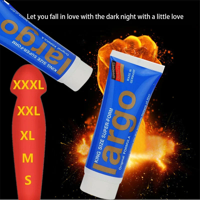 NEW 50ML Largo Herbal Cream Enlargement Cream for Men Enlarge Grow Thicker Stronger Great Male Massage Sex toys