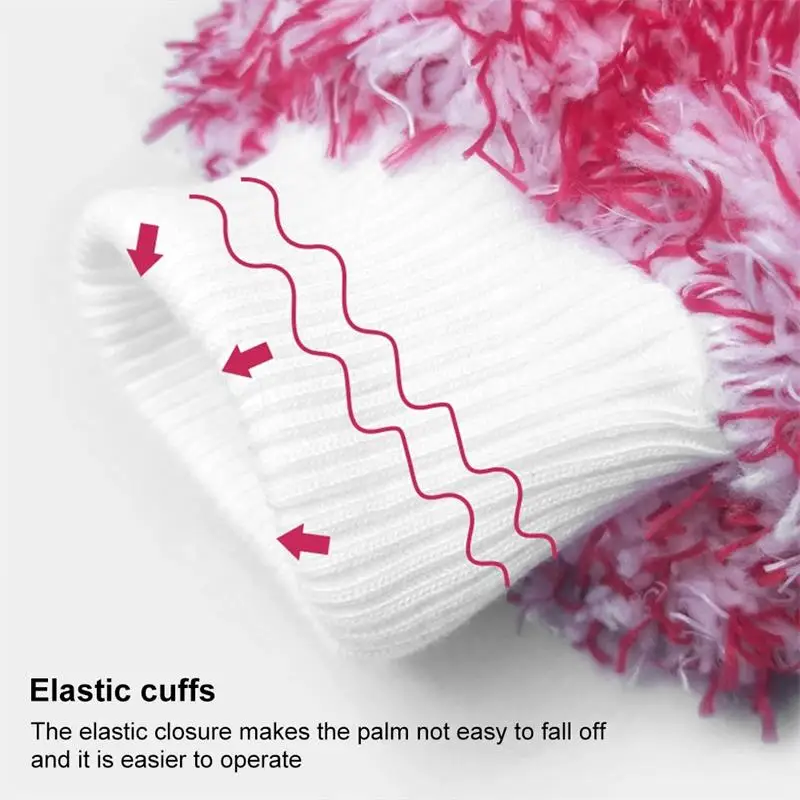 MultiFunction Car Washing Gloves Soft Microfiber plush High Density Cleaning Super Absorbancy Car Cleaning tool