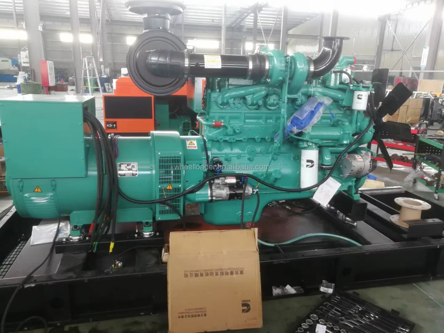 150-1500 kw Cumm brand Diesel generator set with static speaker for sale