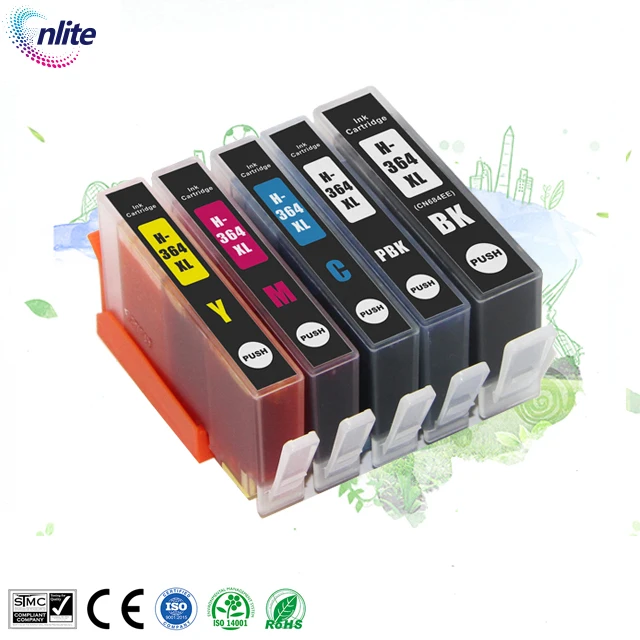 Совместимый чернильный картридж для принтера Hp Photosmart 7520 7510 5525 Deskjet 3070a B109a 364 364xl
