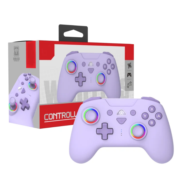 Беспроводной RGB Pro контроллер для Nintendo Switch/oed/Lite/PC беспроводной игровой контроллер RGB геймпад