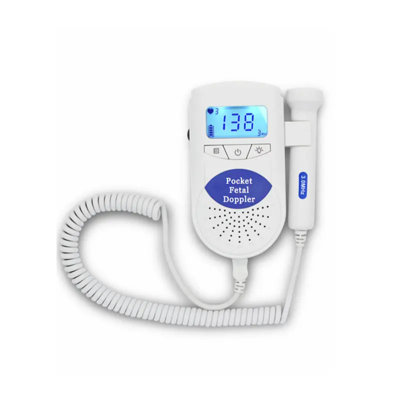 New design portable fetal doppler baby heart rate monitor with CE