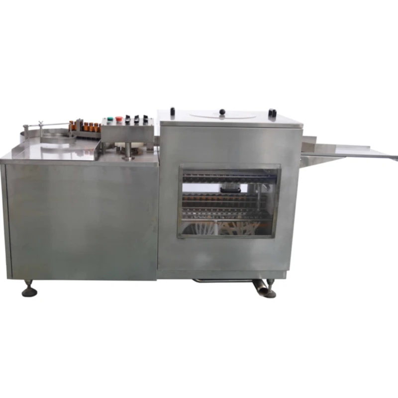 CXP ultrasonic wave 10ml 30ml 50ml Automatic glass vial washing machine bottle washing machine for filling line