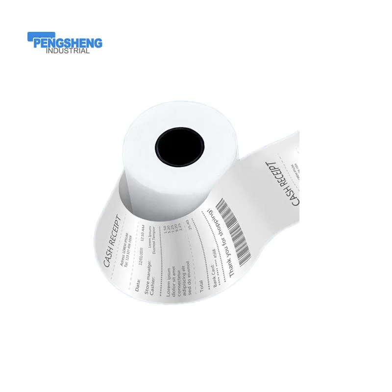High Quality Thermal Till Roll Cash Register Paper POS Machine Paper for Receipts and Labels
