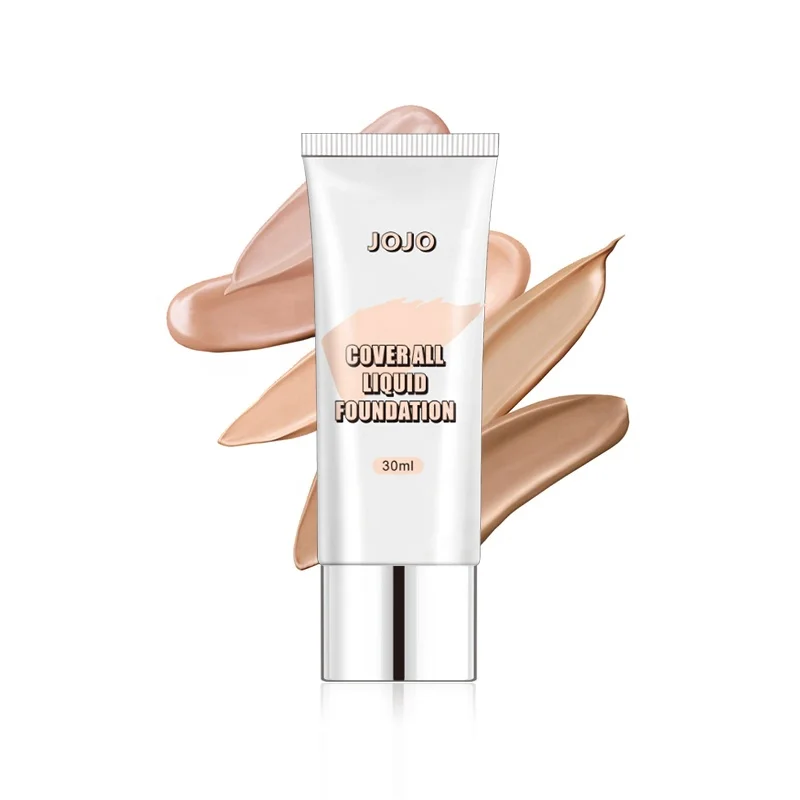 OEM изготовленный на заказ логотип 15 оттенков кисточка для жидкого тонального крема долговечностью Водонепроницаемый уход за кожей лица тональный крем