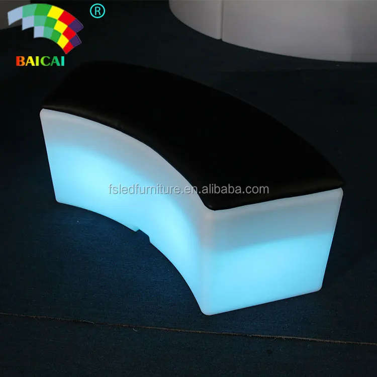 Portable LED Furniture LED Table LED Chairs Light Up Sofa Lounge Bar Sofa bar stool