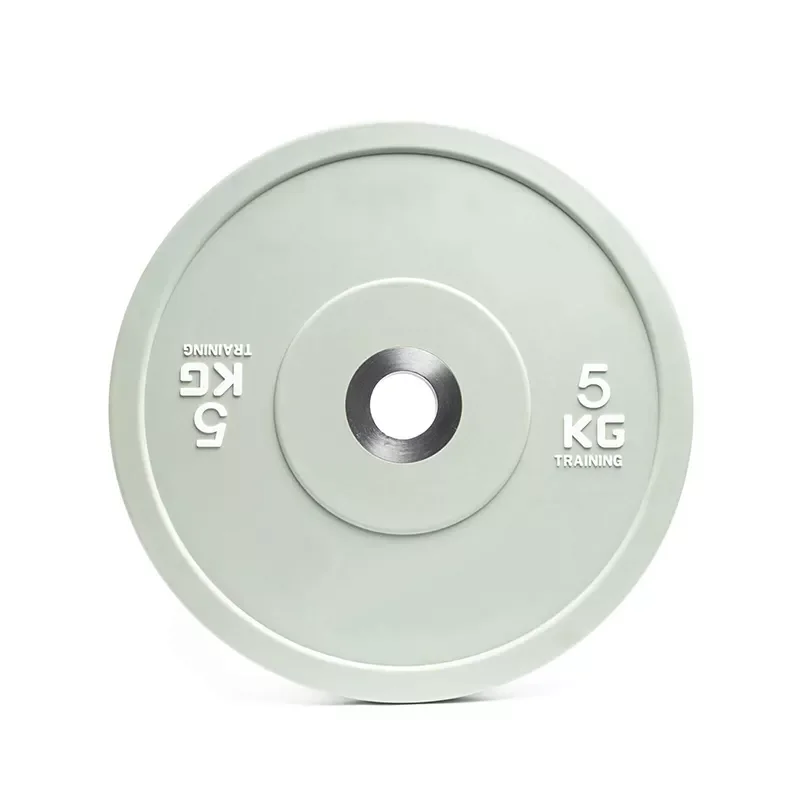 Hot Sale Standard Weightlifting Colored Barbell Bumper Rubber Plates Disc For Sale