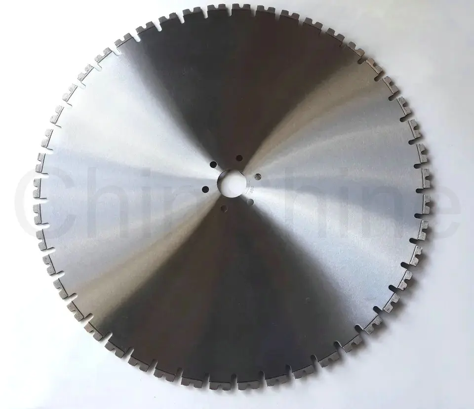 32 inch 800mm Laser welded diamond wall saw blade for cutting concrete from China famous supplier