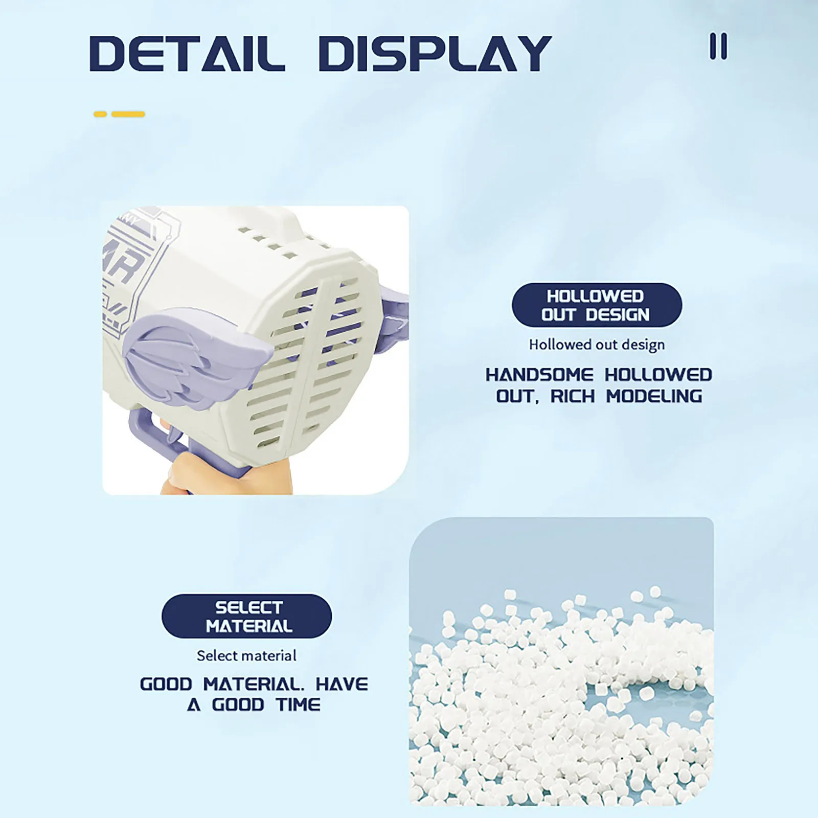 OEM Children Gifts Christmas Toys gun Outdoor Soap Bubble Machine Color LED Bazooka Bubble Gun