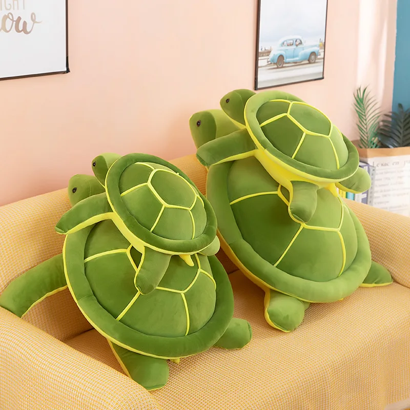 Cute Plushies Ocean Sea Animal Soft Toy Plush Pillows Turtle Stuffed Toys