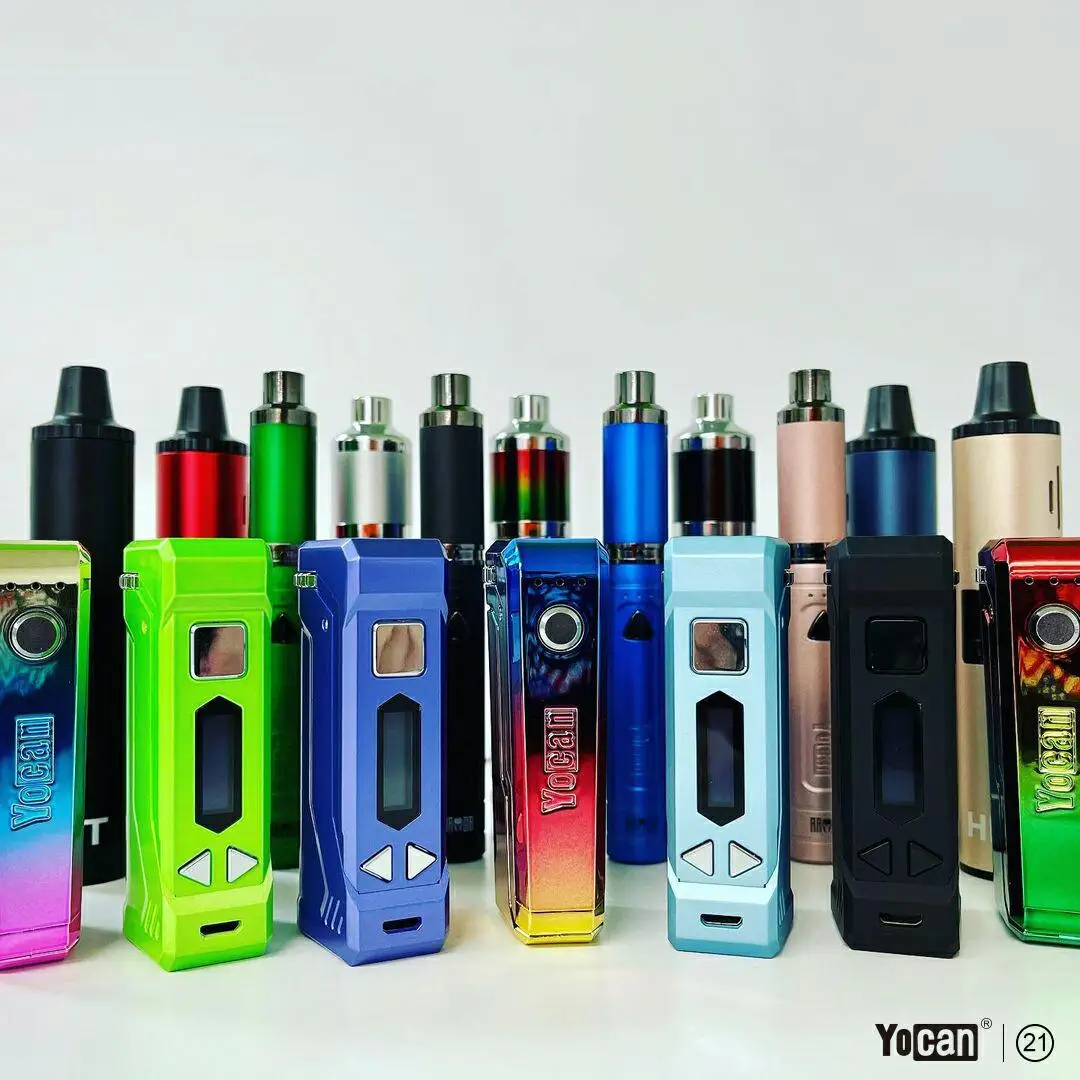 Регулируемая ширина высота USB порт магнитный 510 резьба батарея Vape Box Yocan Uni универсальный портативный испаритель