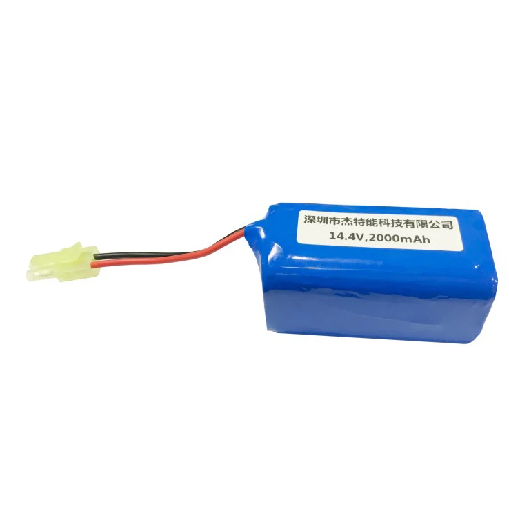 Customized 14.4v lithium rechargeable robot vacuum cleaner battery  battery for vacuum cleaner