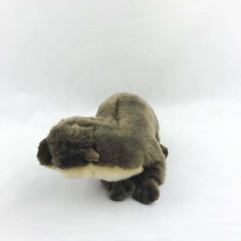 Kids toys suppliers custom life-like stuffed animal beaver plush toys cute soft otter sea toys