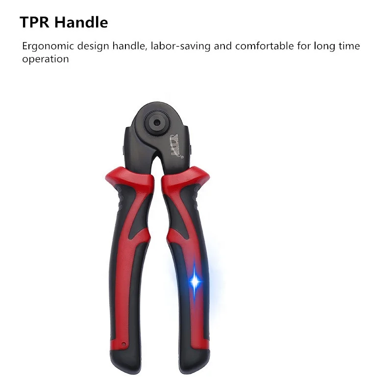 YTH multi-functional 5 in 1 adjustable cable cutter combination pliers crimping tool kit