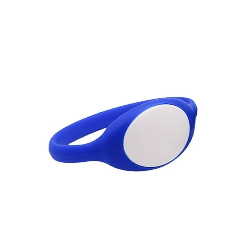 Custom RFID NFC Elastic Fabric 13.56MHz / 125KHz Bracelet for Cashless Payment