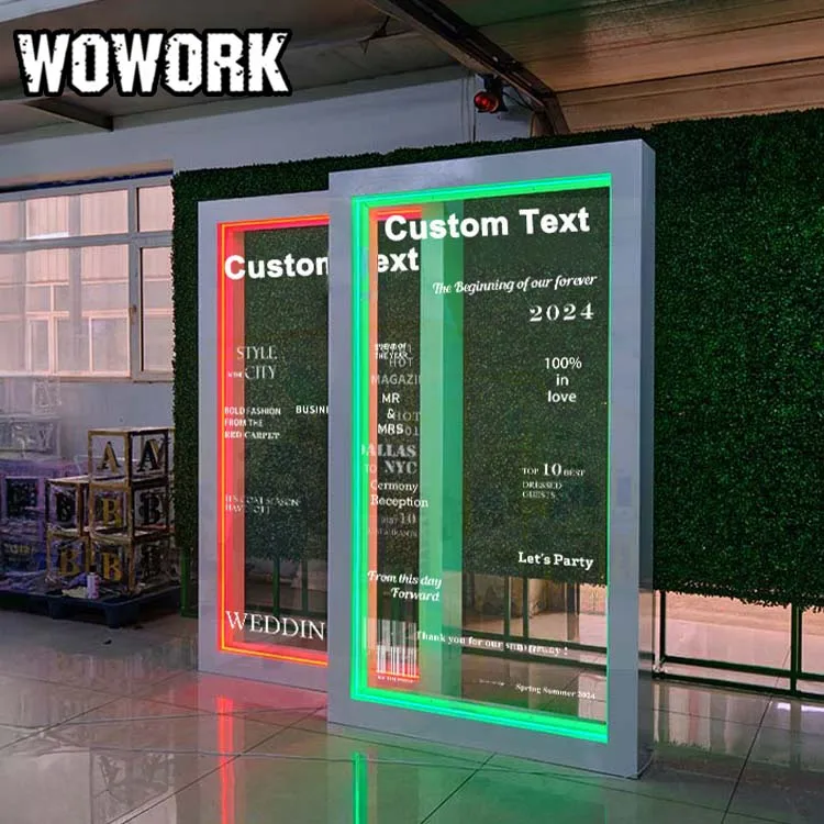WOWORK свадебный фон для фотосъемки из ПВХ журнала фотобудка рекламных мероприятий шоу съемный реквизит стенда