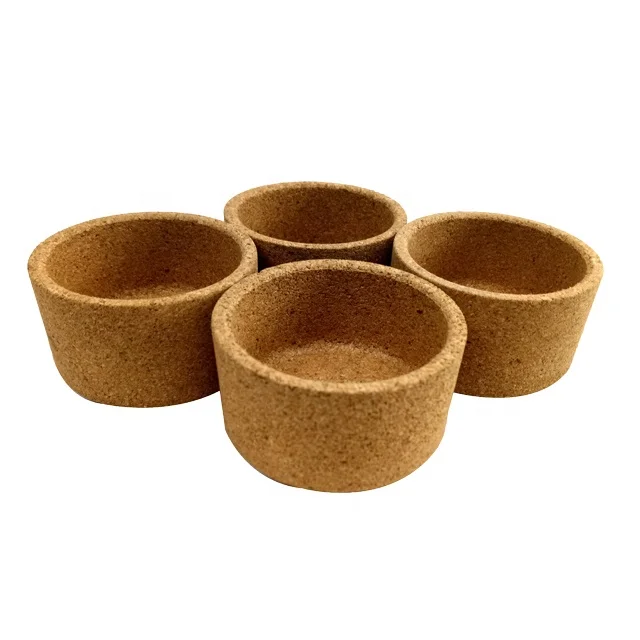 Decorative Indoor And Outdoor Environment Various Cork Gardening Wooden Pot Plant Planter Flowerpot