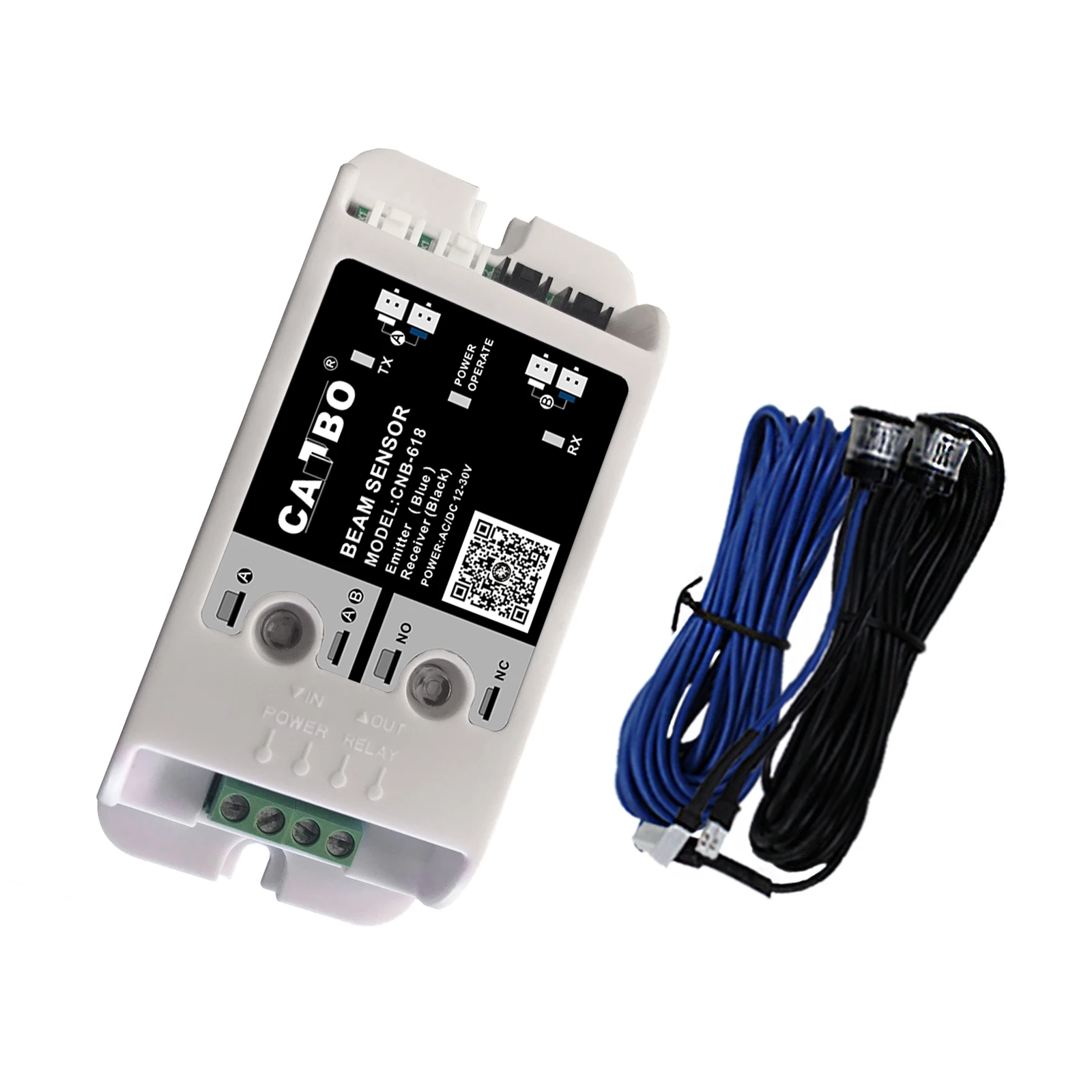 Safety Beam Sensor For Automatic Sliding Doors To Prevent Door Close When Light Beam Is Broken