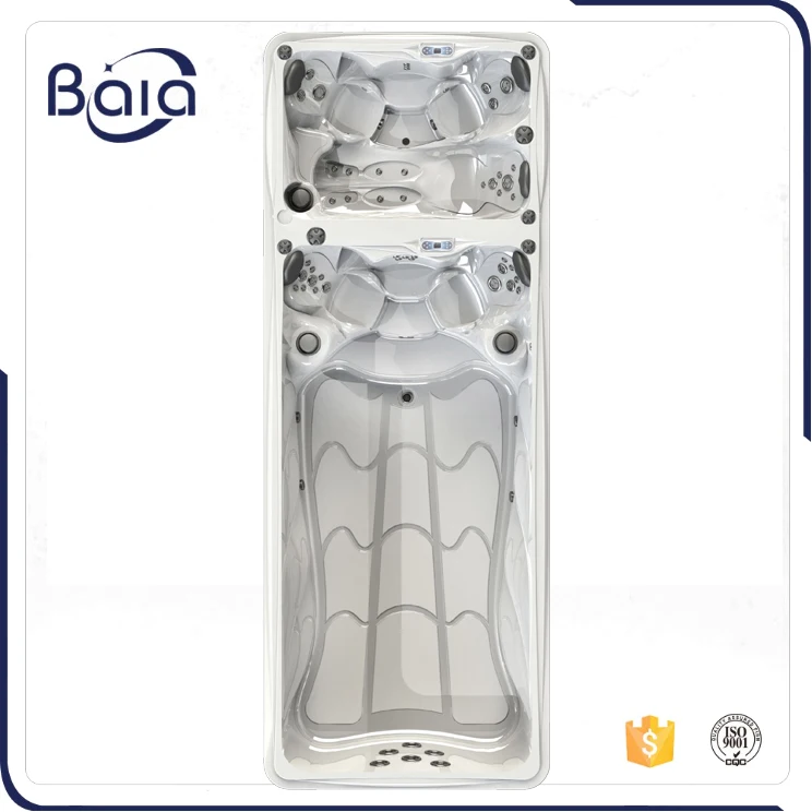 swim-spa sex massage endless spa 6 people swim hot tub water spa massage indoor luxurious swimming pool machine ready to ship 84