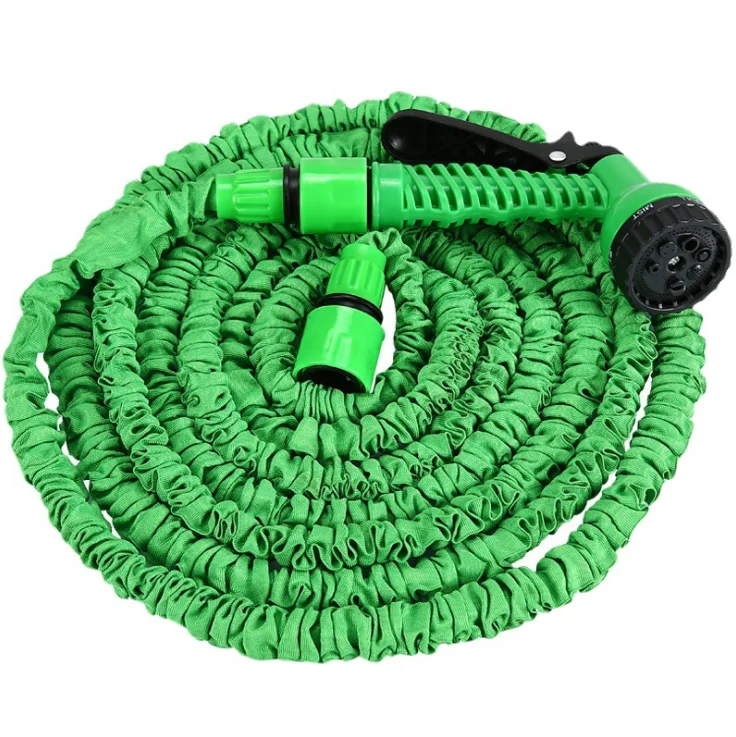 Quality Expandable Garden Hose 25ft 50ft 75ft 100ft 150ft Rubber Hose Promotion High Pressure Snake Garden Water Hose