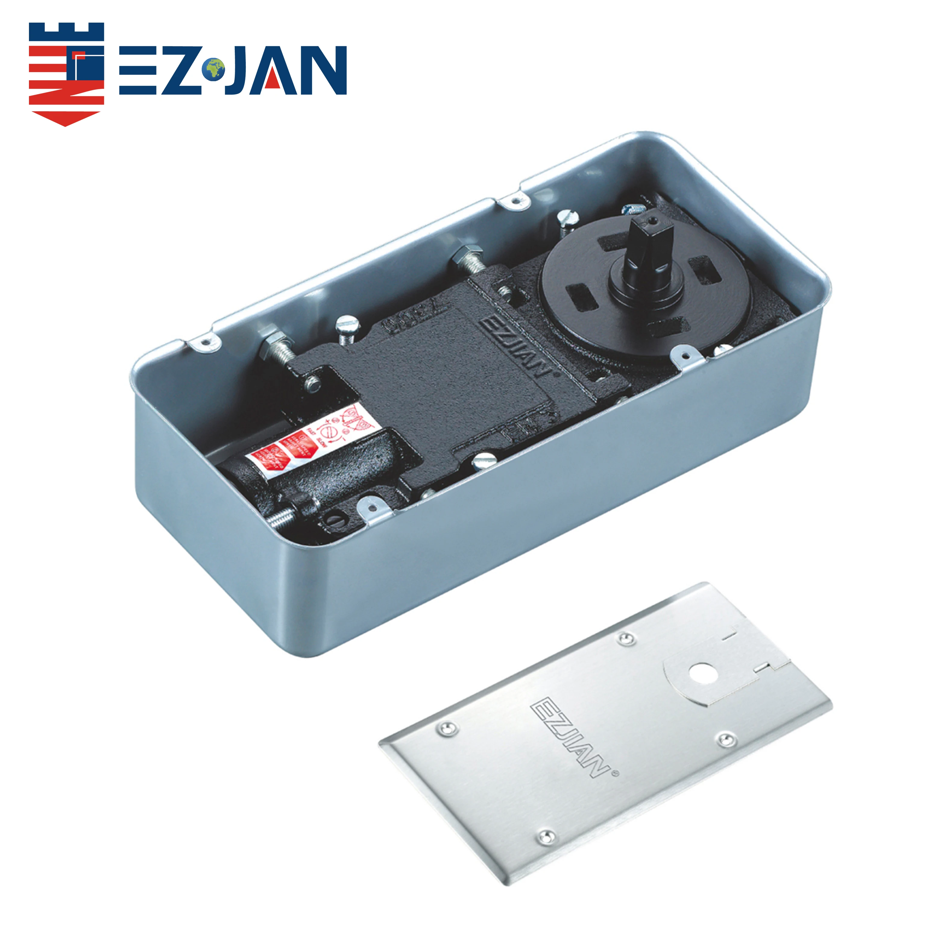 High quality Italy style floor spring door closer  stainless steel glass door parts