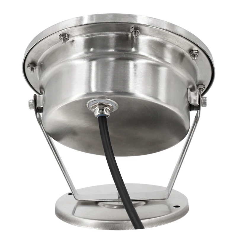 Underwater Light Rgb High Quality AC/DC24V Ip68 304 Pool Lights LED Single Color, RGB-DMX AC /DC 24V Stainless Steel D160*210mm