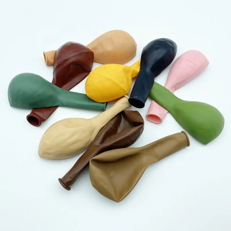 Orangetex Wholesale 5/10/12/18 inch Retro Balloons thicker helium latex Ballons Party wedding decoration