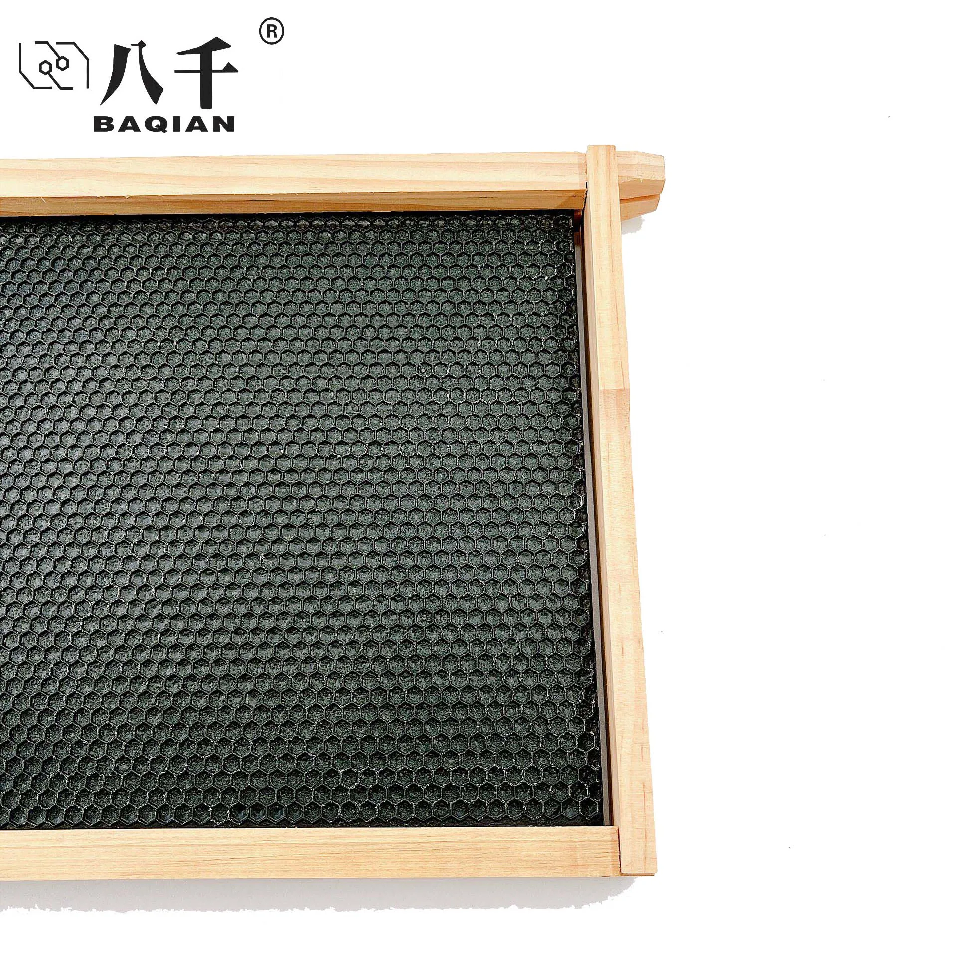 Beekeeping Equipment Langstroth Bee Hive Frames with Plastic Beeswax Sheet Wooden Beehive Frame