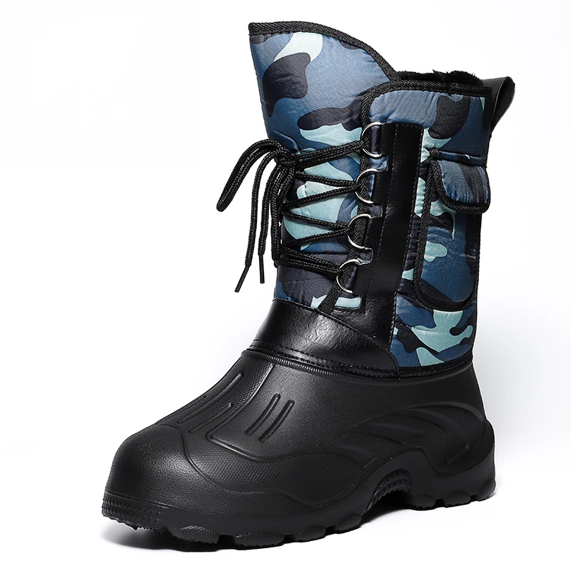 Top-of-the-line Russian Winter Valenki Snow Boots Waterproof Hunting Boots for Male