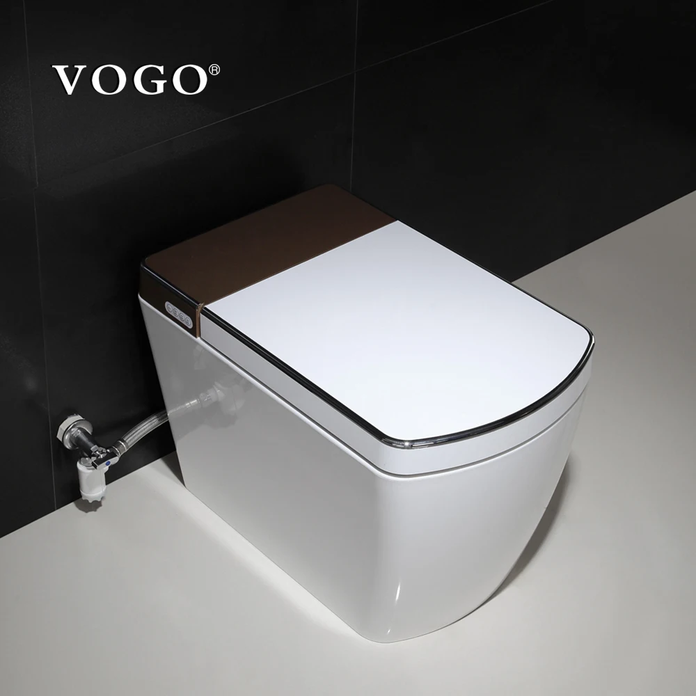 Chinese toilet factory wc automatic smart electronic toilet