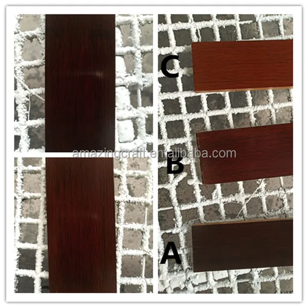 Clear Varnished Wood Photo Frame Box Picture Shadow Box with Hanger Hole