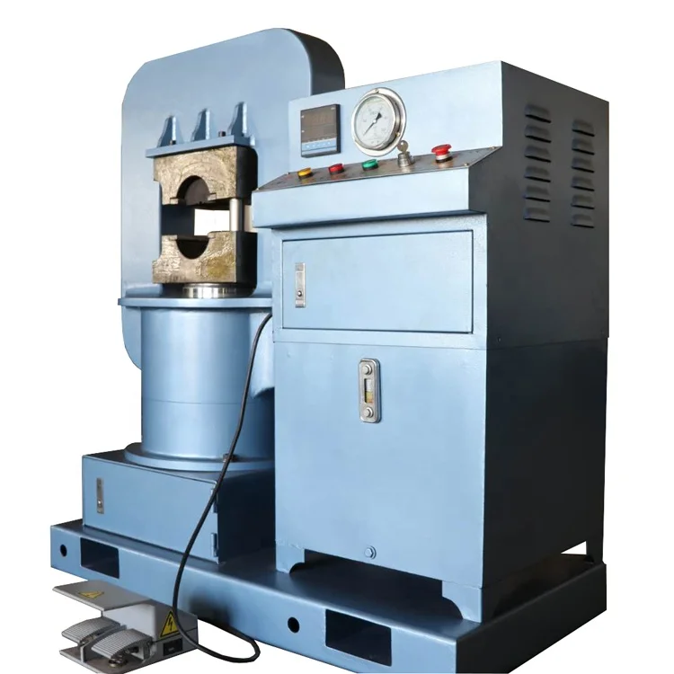 cheap 400t Hydraulic 30-36mm steel wire rope sling swaging press making machine