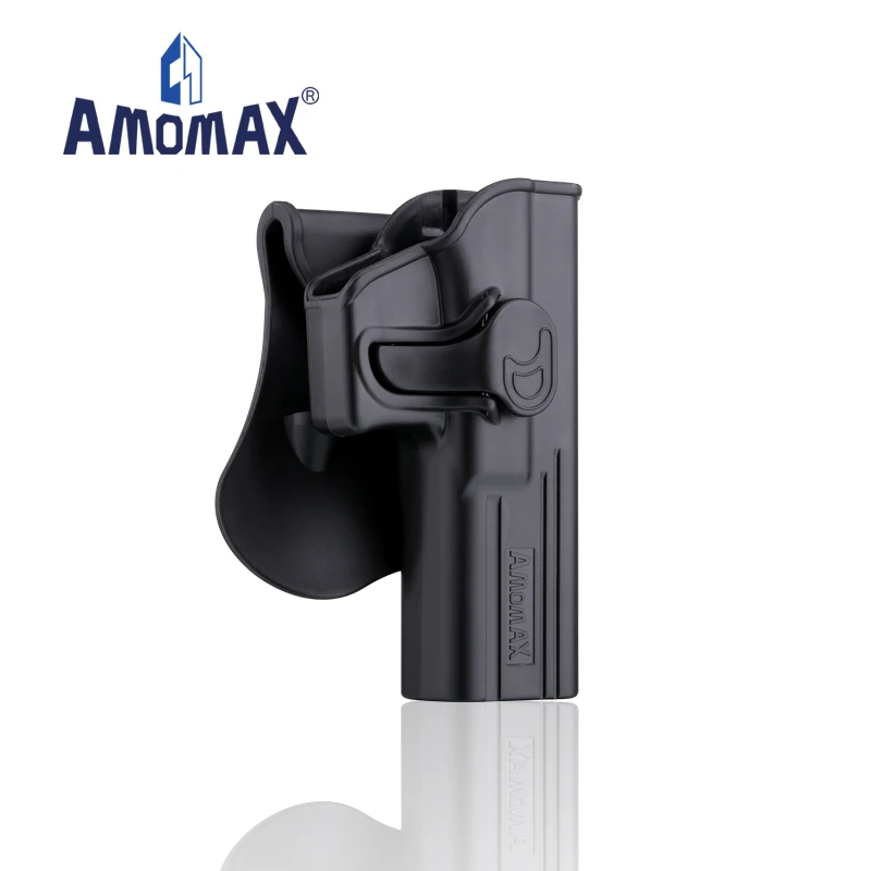 Cytac Amomax outdoor sports polymer plastic tactical gun holster with belt clip for G17/G22/G31 leg holster
