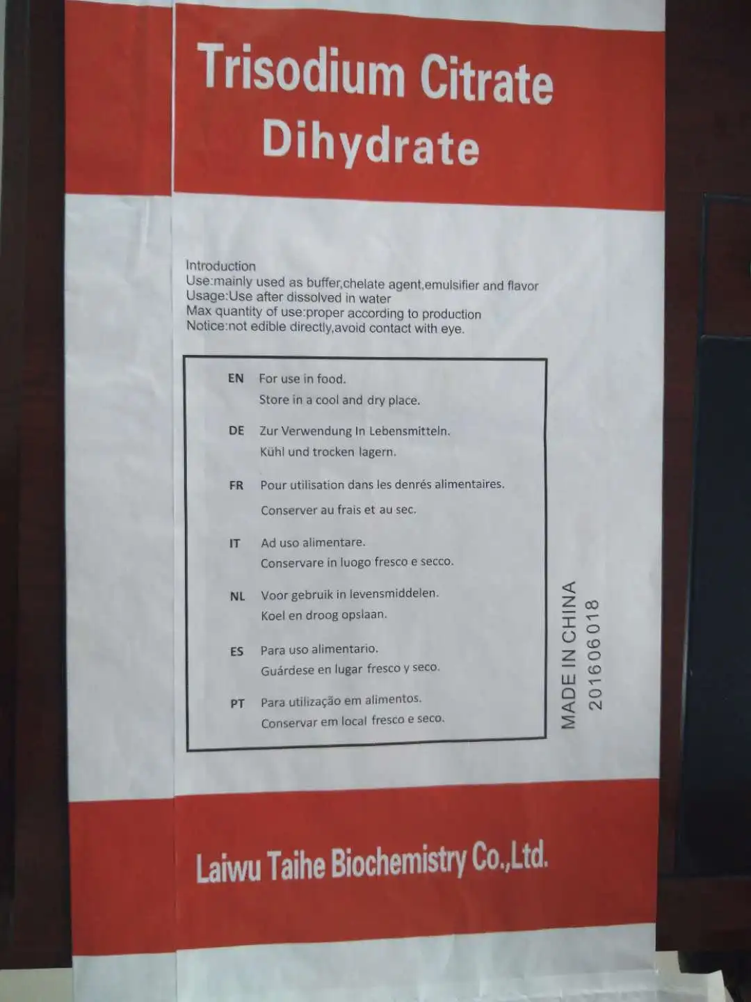 High quality Food Additives Sodium Citrate TTCA Trisodium Citrate Powder china factory