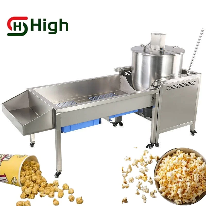 Large Medium Small Popcorn Machines Gas Vertical Popcorn Machines Fully Automatic Flow Stalls Large Production Manufacturers