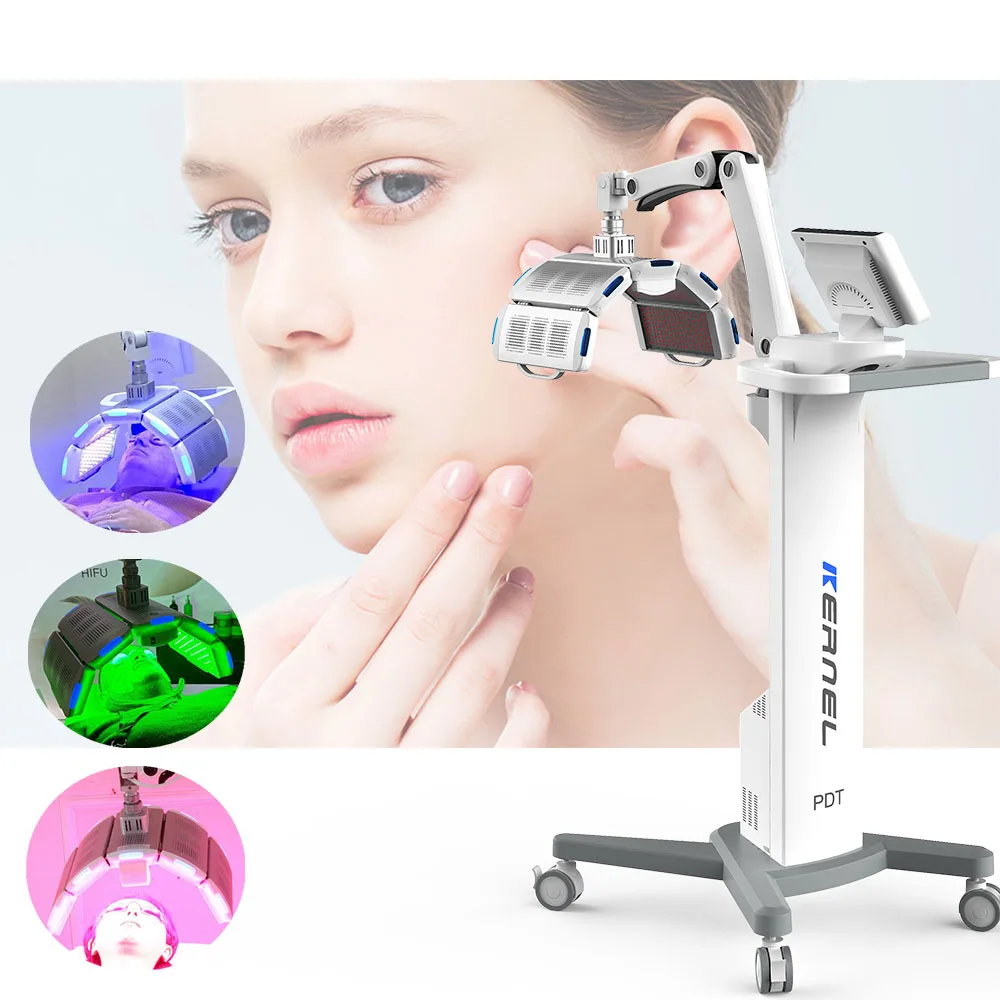 Medical CE Beauty spa Best Seller Therapy 7 Colors Led PDT Light PDT for Anti-aging Skin Rejuvenation