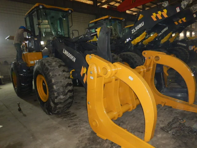 Free Shipping 6 Ton Top Brand Wheel Loader LW600KN Hot Sale