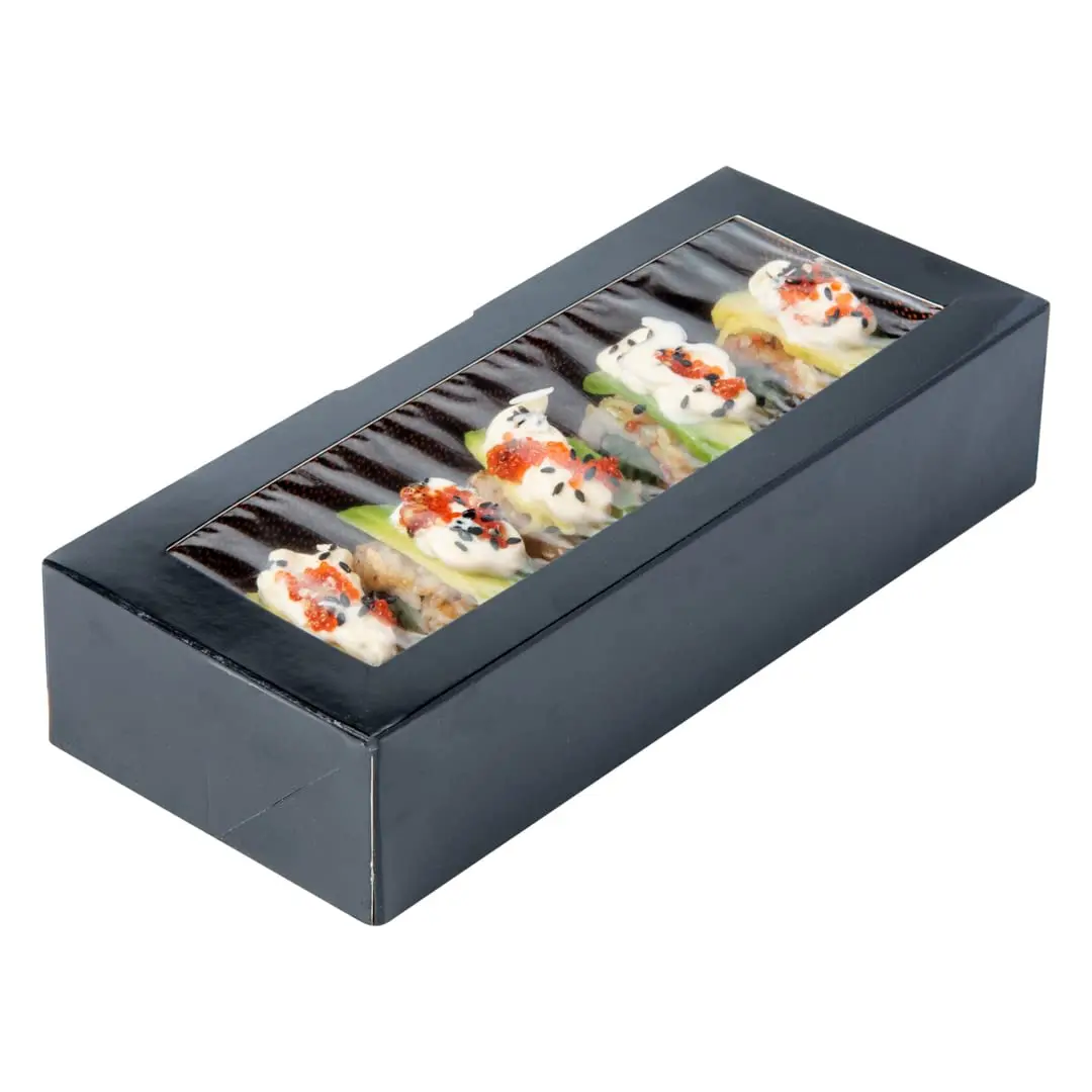 Paper sushi box for restaurant sushi take away