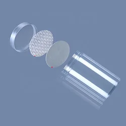 4oz 6oz 8oz 12oz 16oz 32oz Transparent PET Plastic Jars with Different Lids