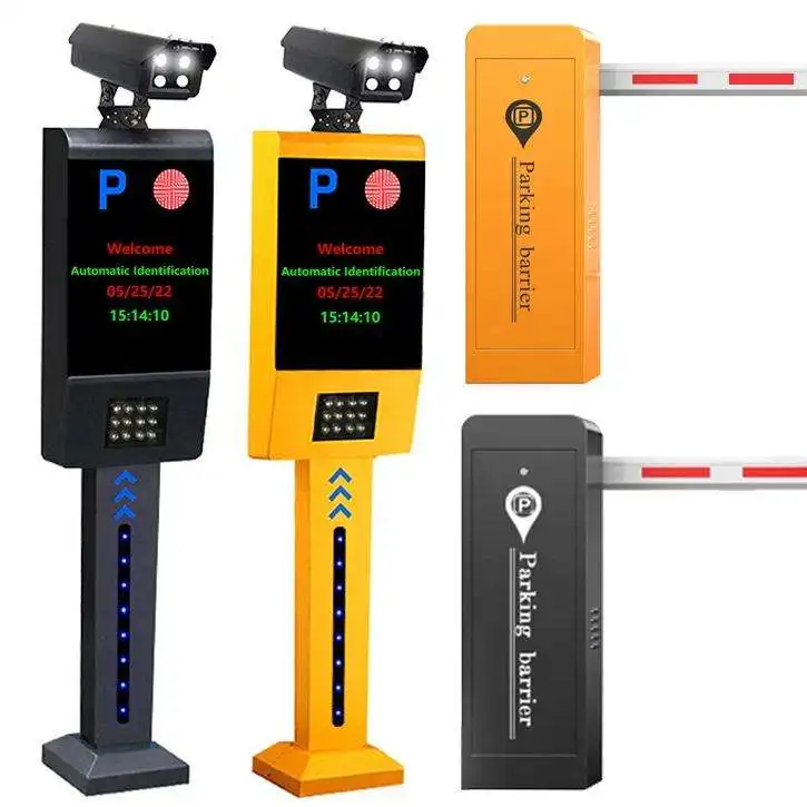 OEM Factory License Plate Recognition Parking Ticket Dispenser Parking UHF tag Smart Parking System