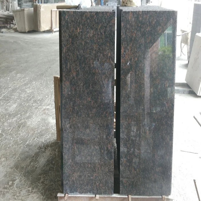 Indian Tan Brown Granite Slabs Natural Stone Wholesale